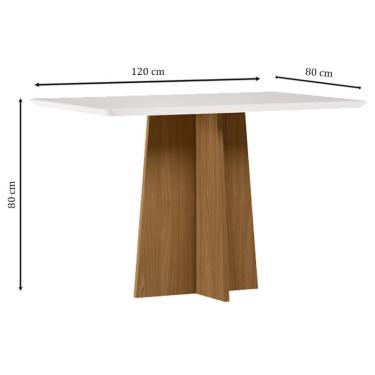 Imagem de Mesa de Jantar Anitta 120x80 cm com Vidro Ype Off White e 4 Cadeiras Ana Ype Veludo Preto – New Ceval