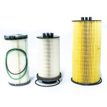 Imagem de Kit Filtros Combustível + Óleo + Racor Axor 2036 2041 2544 2644 - Racor - REK-40043