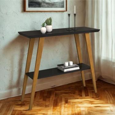 Imagem de Aparador Monaco Estilo Retro MDF Premium Com Uma Prateleira - Valuchi,