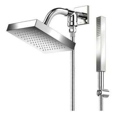 Imagem de Chuveiro docolheaven com desviador q150 cromado - docol - DOCOL CHUVEI