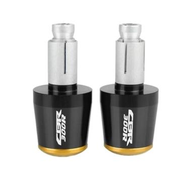 Imagem de Extremidades de manoplas de guidão de motocicleta, tampas de extremidade, acessórios deslizantes de peso para CBR300R CB300F CBR300FA CBR600RR 2014 2015-2018