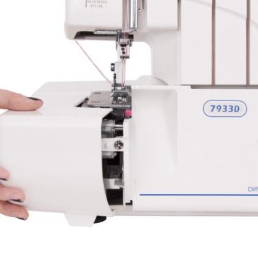 Imagem de Máquina de Costura Overlock Janome 7933D Doméstica Fechamento de Peças