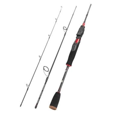 Imagem de Vara de pesca de fundição giratória de carbono 1,29 m 1,74 m 1,86 m 2,07 m 2,28 m 2,58 m vara de várias seções