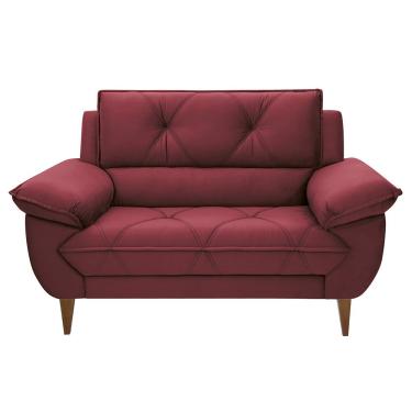 Imagem de Sofá 2 Lugares Linoforte Dezzani - Vinho
