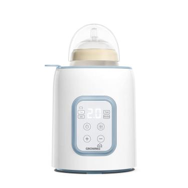 Imagem de Aquecedor de Mamadeiras 8 em 1 para Leite Materno ou Fórmula, 110V, GROWNSY, Azul