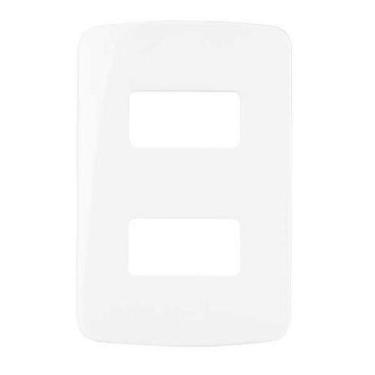 Imagem de Conjunto Interruptor Simples Duplo 10A 250V 4X2 Margirius B3