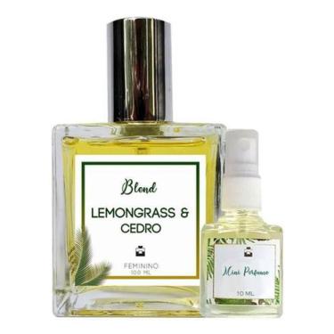 Imagem de Perfume Feminino Lemongrass & Cedro 100ml + Mini 10ml - Essência Do Br
