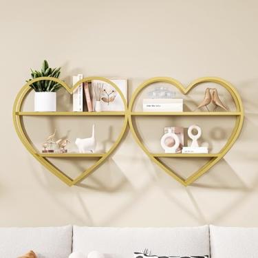 Imagem de Rack de exibição de vinho dourado - Prateleira de garrafa de licor de ferro com suporte suspenso para copos de vinho - Decoração elegante para casa, cozinha, bar e restaurante - Organizador de vinho