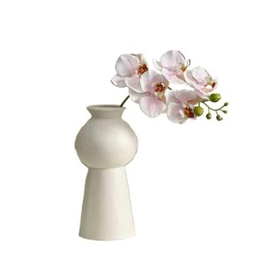 Imagem de VHDY85KA Decorações rosa simples Phalaenopsis simulação flores falsas sala de estar arranjo decorativo casa de fazenda