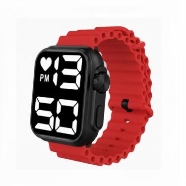 Imagem de Relógio Digital LED Touch Feminino Digital À Prova Dagua Para Homens E