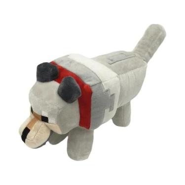 Imagem de Brinquedo De Pelúcia Lobo Para Crianças, Boneco De Animal Macio, Brinq