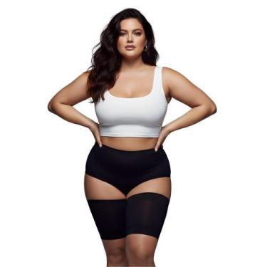 Imagem de Cinta Inovadora Para Modelar As Coxas Reduz Medidas Ação Térmica - Fan