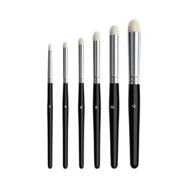 Imagem de 6 Conjuntos De Pincéis Secos E 11 Pincéis Micro Para Pintura Com Cerda