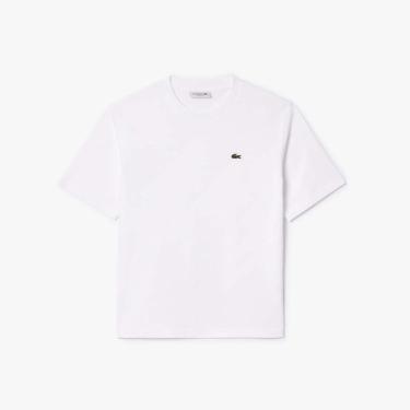 Imagem de Camiseta Lacoste de Algodão com Caimento Relaxado Feminina-Feminino