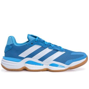 Imagem de Tênis Adidas Stabil 16 Azul Claro e Branco-Masculino