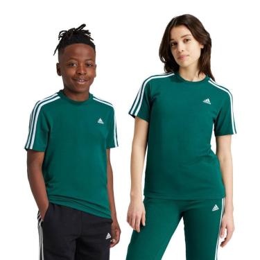 Imagem de Camiseta Adidas Algodão Essentials 3-Stripes-Unissex