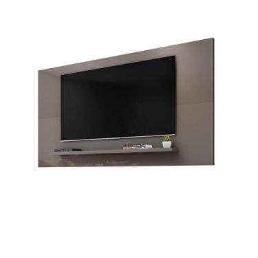 Imagem de Painel Para Tv até 60 Suspenso Esmeralda 1.58 Cinza Perola Casa D Móve