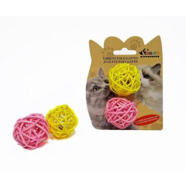 Imagem de Bolinha para Gato de Vime - Facillitpet