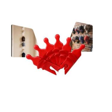 Imagem de Suporte De Bonés Parede Porta Bonés Compacto e Funcional Organizador P