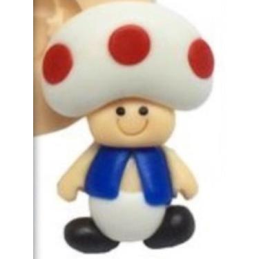 Imagem de Molde De Silicone Cogumelo, Toad, Mário Bros,