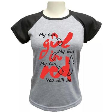 Imagem de Camiseta Babylook Girl In Red (We Fell In Love In October) - Alternati