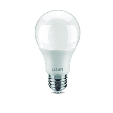 Imagem de Lâmpada Bulbo Led 9w 6500k Elgin Bivolt Luz Branca