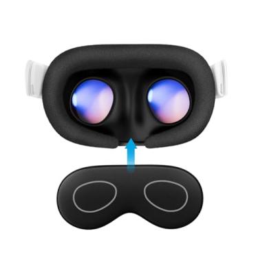 Imagem de AMVR Lens Protector Cover Compatible with Vision Pro, Quest 3/2/1, Rift S and Pico 4, Protects Lens from Sunlight, Scratches and Dust