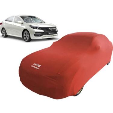 Imagem de Capa Para Cobrir Carro Chery Arrizo 6 - Mz, Vermelha