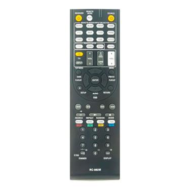 Imagem de AULCMEET RC-882M Novo controle remoto de substituição adequado para receptor AV Onkyo Network A/V TXNR838 TXNR737 TX-NR838 TX-NR737 24140882