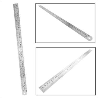 Imagem de Régua em Aço Inox 500mm EDA 2JI - Medições e Marcações