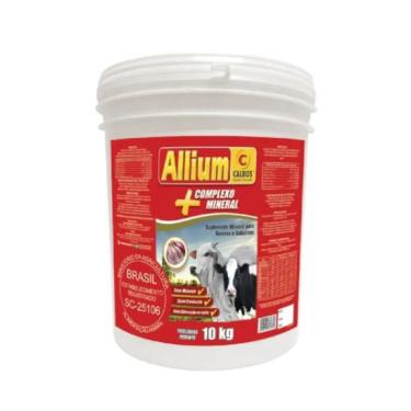 Imagem de V Allium 10kg Suplemento Vitamínico - Calbos Suplimento Vitamina mineral para bovinos e bubalinos