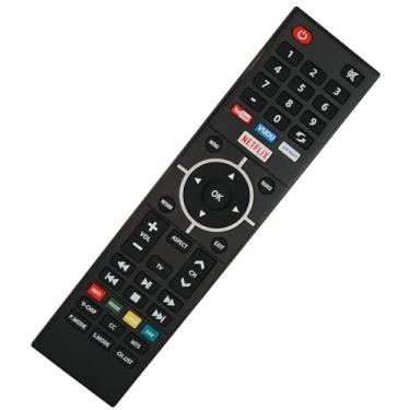 Imagem de Controle remoto de substituição compatível com Westinghouse TV Feito após o ano 2015 WE50UB4417 WE55UB4417 WD40FB2530 WE55UDT108 LED Smart UHD 4K TV com Netflix, YouTube, VUDU, Pandora Hotkeys