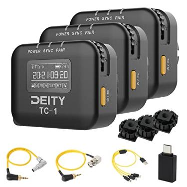 Imagem de Deity Kit TC-1 sem fio Timecode Box 3, rádio 2,4 G, precisão do código de tempo 0,5 ppm, Bluetooth 5.0, alcance máximo de 250 pés, suporta controle de aplicativo