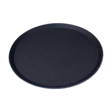 Imagem de Kit 4 Bandejas De Servir Garçom Profissional Bar Restaurante Antiderrapante Emcasatem 40cm