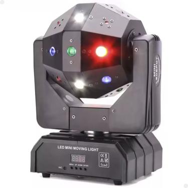 Imagem de Moving Magic Ball Laser Strobo Leds Rgbw Dmx Bivolt
