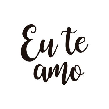Imagem de Adesivo Para Balão Eu Te Amo