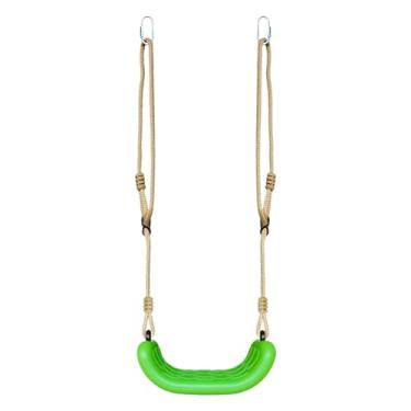Imagem de Balanço Infantil | Assento de Balanço | Assento De Rede Trapézio Ajustável Com Antiderrapante Para Jardim Alpendre Creche Quintal Piscina Pátio Praia Parque Escola Interior