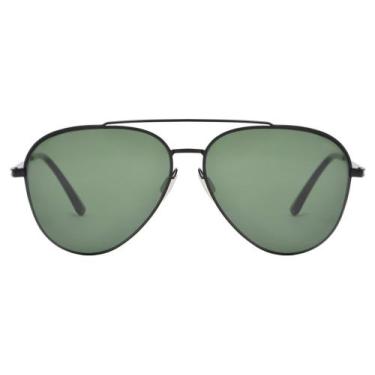 Imagem de Óculos Solar Masculino Polarizado Aviador Preto - Spyglasses