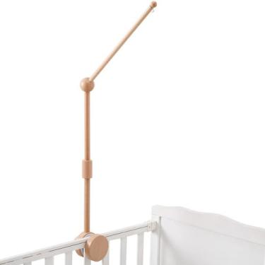 Imagem de Crib Mobile Arm, vamos fazer um suporte de berço móvel de madeira para