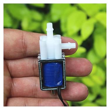 Imagem de Válvula solenoide de 3 vias DC 24V 2 posições pequena válvula eletromagnética de água controle de fluxo válvula de ar motor de partida
