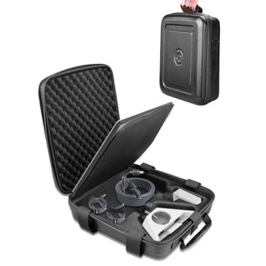 Imagem de Capa Powerlot Zero Starlink Mini, impermeável e resistente ao desgaste, capa protetora com alça para acessórios e bateria Starlink, capa portátil leve para viagens ao ar livre e acampamento