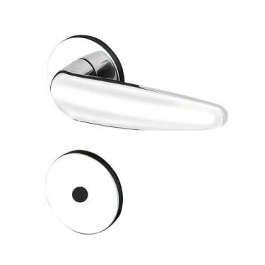 Imagem de Fechadura Banheiro Vega R528 M114 55mm Cromado Haga