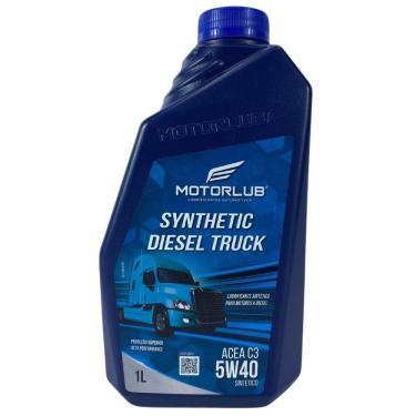 Imagem de Oleo Motor Motorlub 5W40 Diesel Acea C3 Sintético 1L
