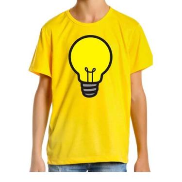 Imagem de Camiseta Leozinho Lâmpada Amarela Emily Vick Youtuber Festa Presente C