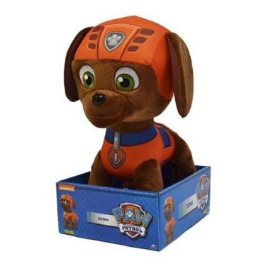 Imagem de Pelúcia Zuma Patrulha Canina Infantil Brinquedo Criança Presente Macio