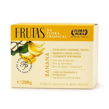 Imagem de ESFOLIANTE CORPORAL FRUTAL DE BANANA FLORA PURA 200g - COM ÓLEOS NATUR