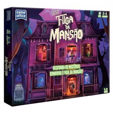Imagem de Jogo De Mesa Infantil Fuga Na Mansão Tabuleiro Interativo De Suspense 