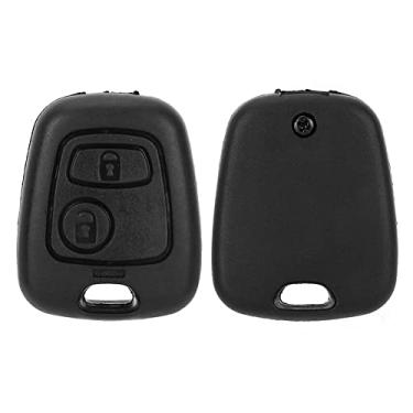 Imagem de Ymiko Protetor de Concha de Chave de Controle Remoto Inteligente de Carro de 2 Botões Compatível Com 206