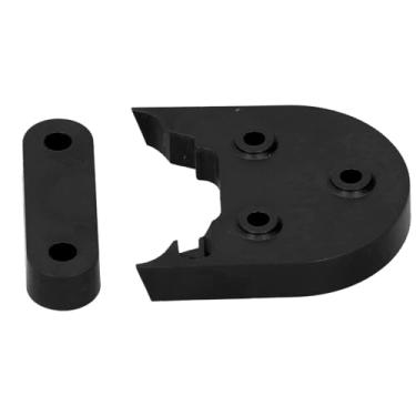 Imagem de KIMISS Junta de pé Espaçador para Guarda-lamas de Scooter Elétrica para Ajuste para M365/1S/PRO/PRO2 - Kit de Suporte para Guarda-lamas Com Linha de Conexão para Pneus de 10 Polegadas (Preto)