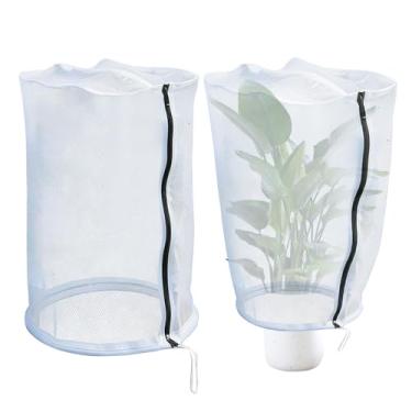 Imagem de Coberturas de plantas – barreira de malha em forma de cúpula | Capa de proteção de barreira de pássaro de tomate, para tomate, pepino, morango, flores, legumes, frutas, plantações, cerca, quintal ao